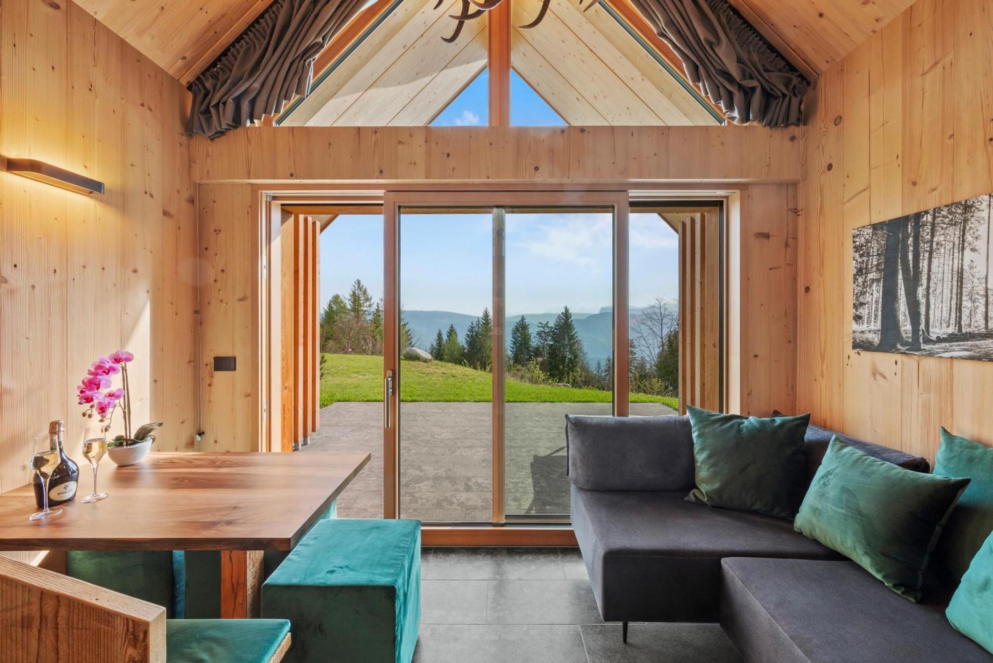 New Opening "Sissi Chalets" - Unique Luxury Hideaway With Mountain View & Sauna Mendola Esterno foto