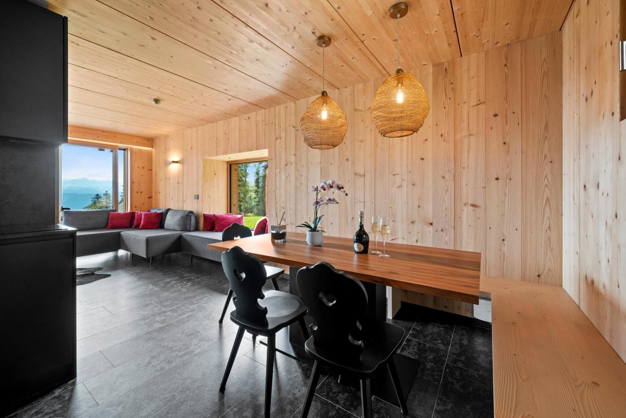 New Opening "Sissi Chalets" - Unique Luxury Hideaway With Mountain View & Sauna Mendola Esterno foto