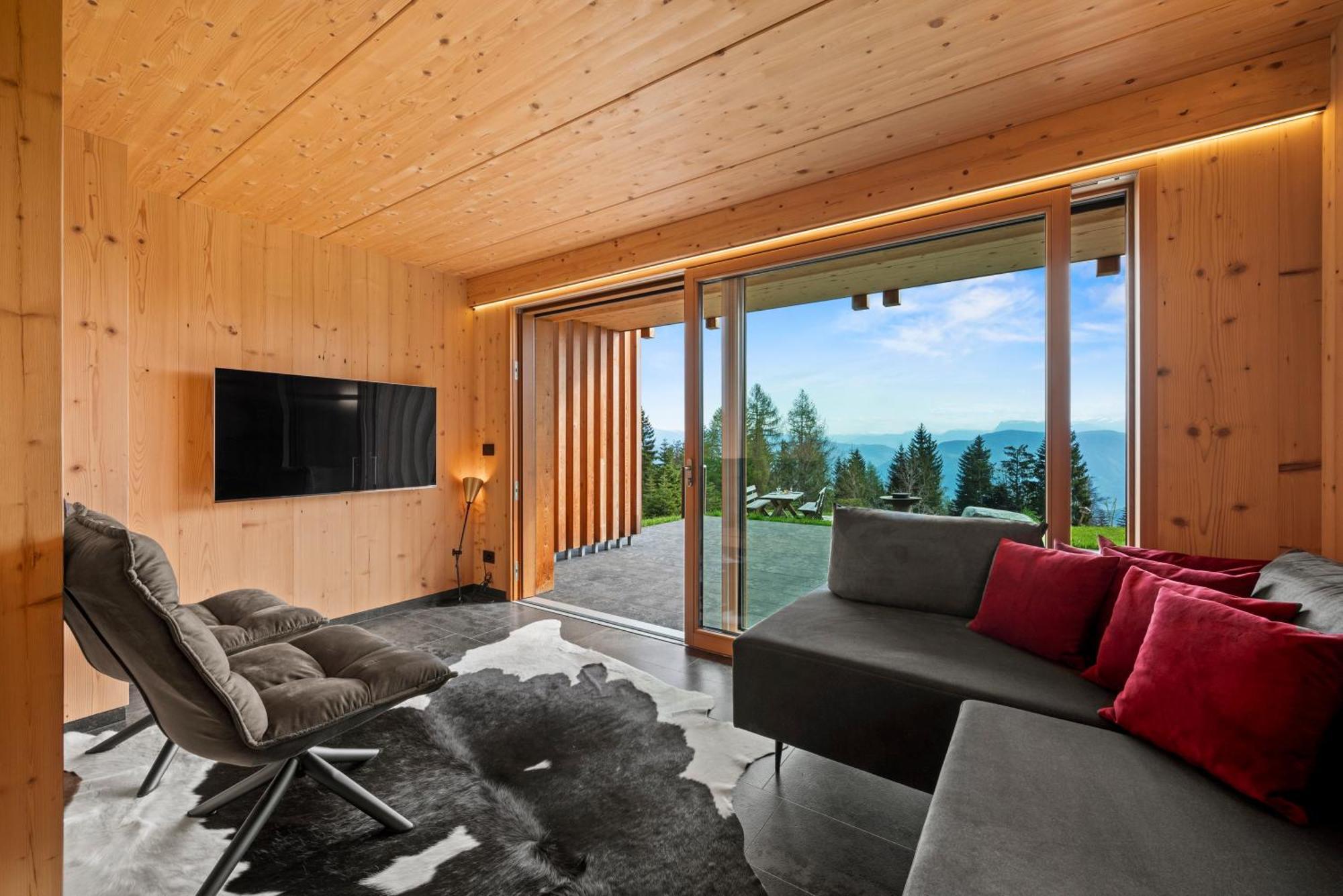 New Opening "Sissi Chalets" - Unique Luxury Hideaway With Mountain View & Sauna Mendola Esterno foto