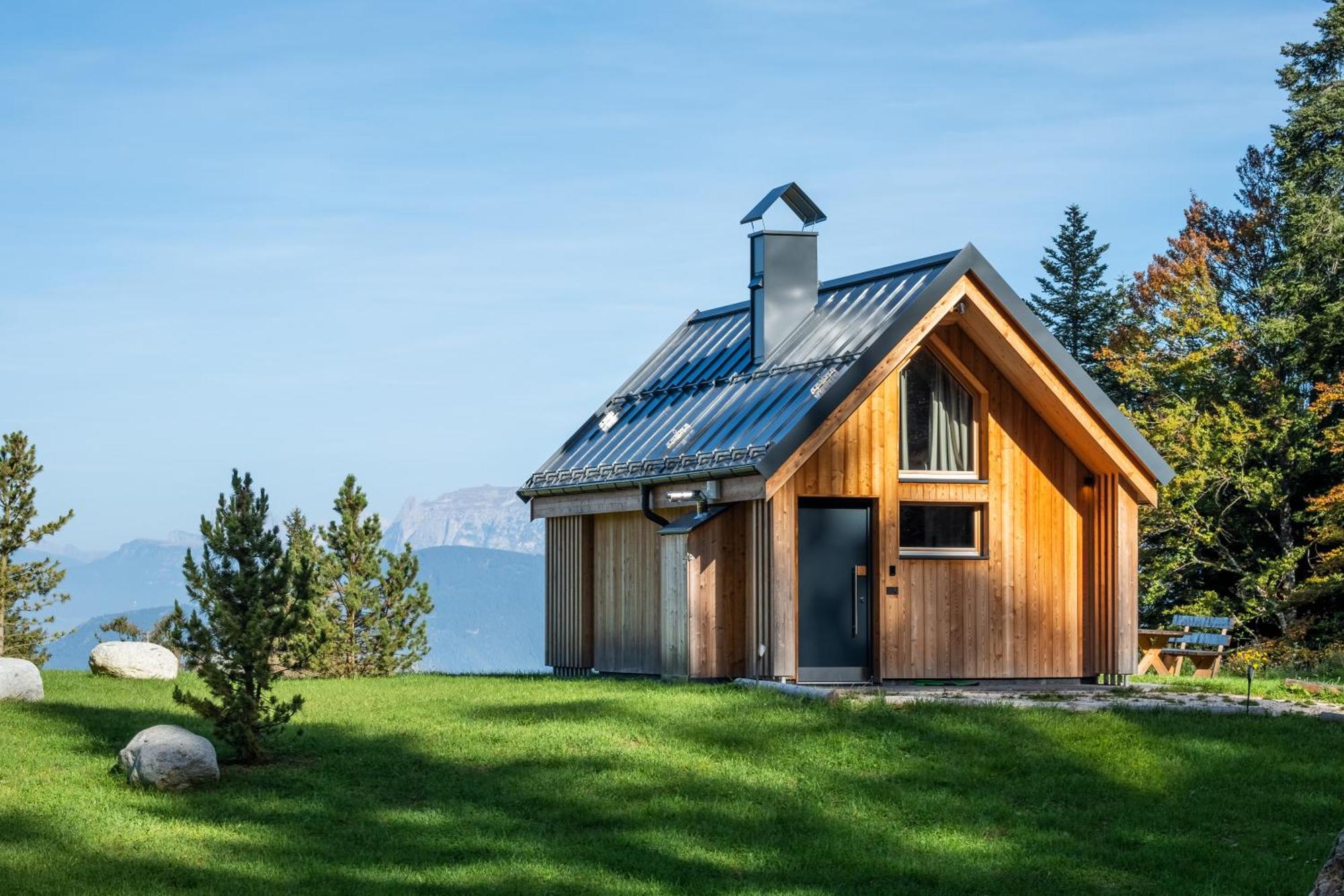 New Opening "Sissi Chalets" - Unique Luxury Hideaway With Mountain View & Sauna Mendola Esterno foto