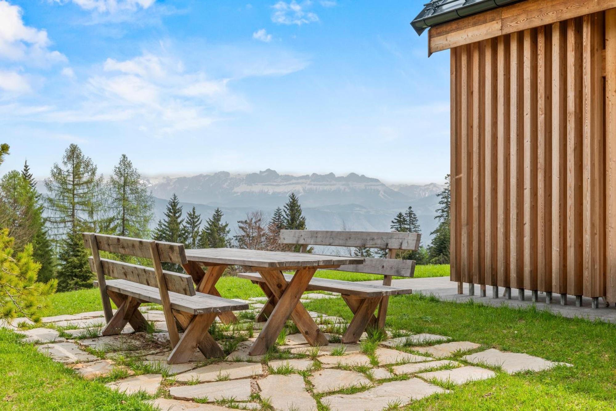 New Opening "Sissi Chalets" - Unique Luxury Hideaway With Mountain View & Sauna Mendola Esterno foto