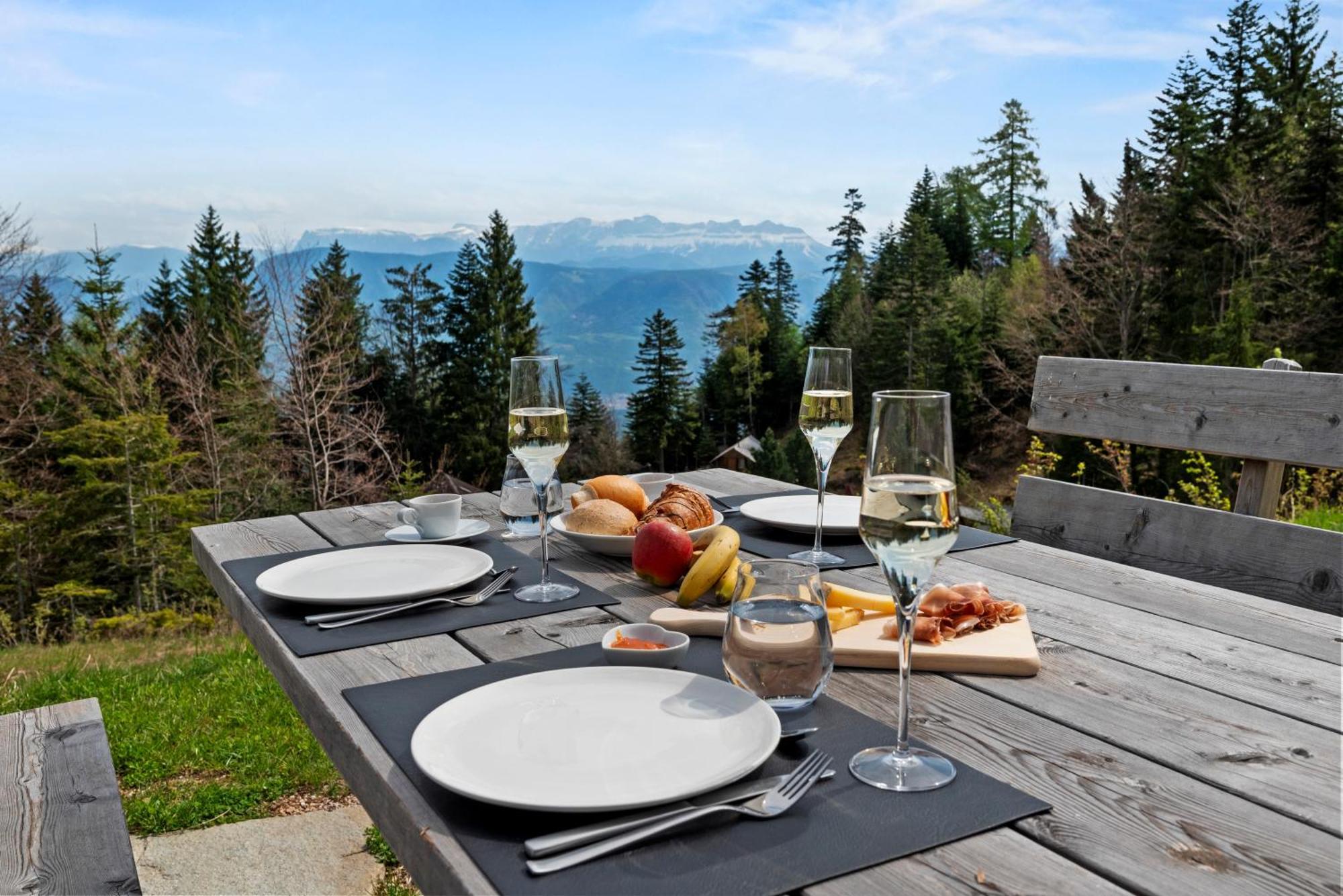 New Opening "Sissi Chalets" - Unique Luxury Hideaway With Mountain View & Sauna Mendola Esterno foto